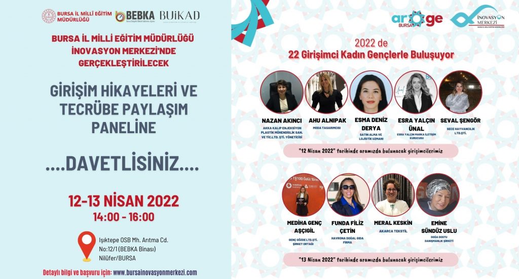 GİRİŞİM HİKAYELERİ VE TECRÜBE PAYLAŞIM PANELİ